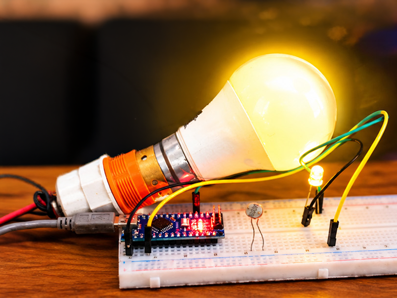 Arduino automatic night light
